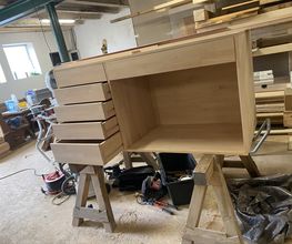 Schubkasten in der Fertigung
