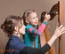 Instrumentalunterricht im Fach Harfe (Harfenunterricht)