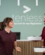 Begrüßung tenless EMS Training München Kreillerstraße
