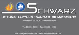 Schwarz Heizung Lüftung Sanitär Brandschutztechnik