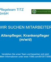 Altenpfleger, Krankenpfleger (m/w/d)
