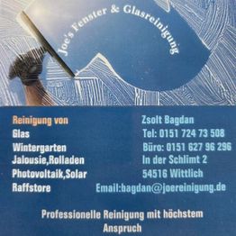 Joe's Fenster und Glasreinigung