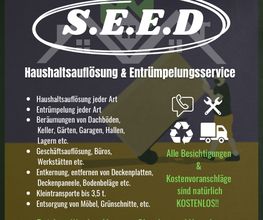 S.E.E.D  Haushaltsauflösungen Bild 1