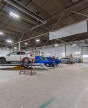Wide Shot of Body Repair Area