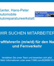 Kraftfahrer/in (m/w/d) für den Nah- und Fernverkehr