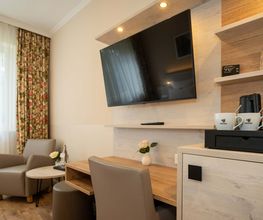 Doppelzimmer 2 zum Garten - Boutique Hotel Rosengarten Hamburg
