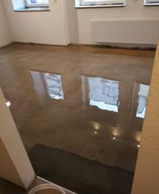 Untegrundvorarbeit mit Epoxigrundierung