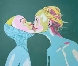 Gemälde mit Personen von Mirja Lehnart - Freiberufliche Kunstmalerin
