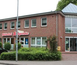 Aussenansicht der Mühlenhof-Apotheke