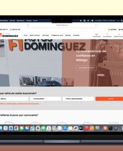 Diseño web para Autos Dominguez