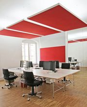 Büroplanung Arbeitsplatz Akustikpaneel