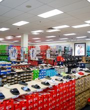 Shot of Popular Brand Section (I.e. Croc Shoe Wall)