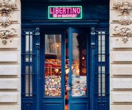 L'entrée du restaurant italien Libertino situé rue de Paradis, Paris 10ème