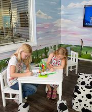 Inside play area