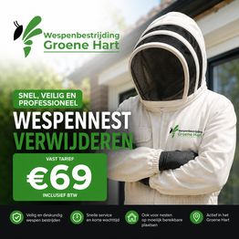 Wespenbestrijding Groene Hart | Wespennest verwijderen