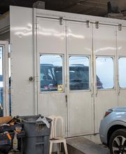 Exterior of Spray Paint Booth