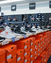 Athletic Shoes Section of Store