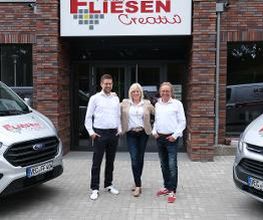Fliesen Forum Creativ Ausstellung, Verlegung Bild 12