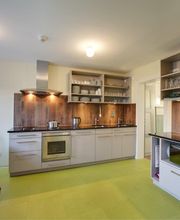 Küche im Penthouse Aufenthaltsraum