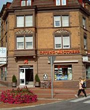 Aussenansicht der Ostend-Apotheke