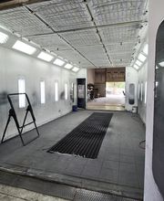 Exterior of Spray Paint Booth