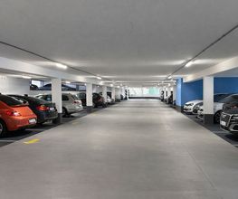 Parkhaus Innenansicht Ankergärten in Bielefeld