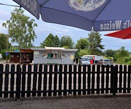 Kiosk am Strandkorb