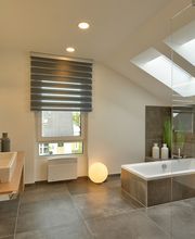 Das ist die Vorstellung von Living Haus Mühlheim-Kärlich, wie Sie Ihr Fertighaus gestalten könnten.