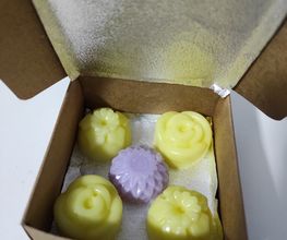 Geschenkbox gold Seifen