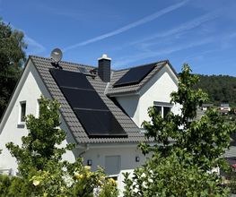Laudenbach, Private PV-Anlage