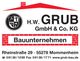 H.W. Grub GmbH & Co. KG - Bauträger - Schlüsselfertiges Bauen - Immobilien