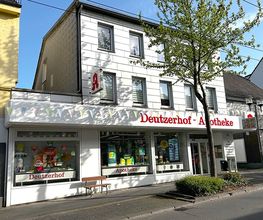 Aussenansicht der Deutzerhof-Apotheke