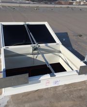 Erweiterung oder Erneuerung von Entrauchungsfläche Ausschnitt Lichtkuppeln