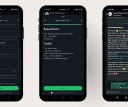 Mit LoopOS, dem Tool der loop agency, automatisieren Sie Ihre Kundenkommunikation dank WhatsAppFlow. Der KI-gesteuerte Bot kombiniert die Leistungsfähigkeit von WhatsApp mit ChatGPT, um personalisierte und schnelle Antworten zu liefern.