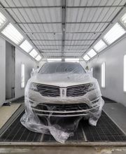 Exterior of Spray Paint Booth