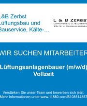 Lüftungsanlagenbauer (m/w/d) Vollzeit