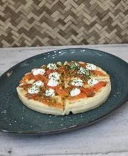 Gaufre salée saumon fromage frais