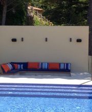 coussin exterieur, coussin pool house, coussin sur mesure, coussin sunbrella