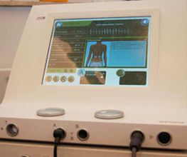 Elektro--und-Ultraschalltherapie