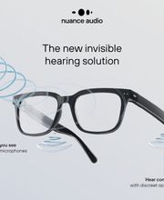 NUANCE audio disponible en magasin ! Les lunettes dotées d'un assistant d'écoute invisible !