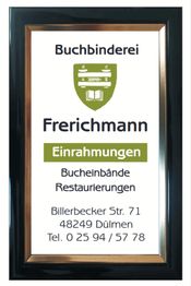 Buchbinderei & Einrahmung Anja Frerichmann