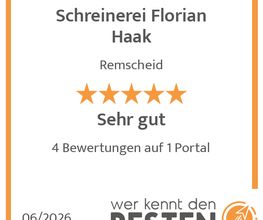 werkenntdenBESTEN.de Qualitätssiegel