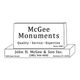 McGee Monuments