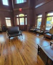 Lobby of the Associates of ENT Surgery in Lewisville, Texas