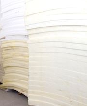 Materiallager der Schaumstoffe
