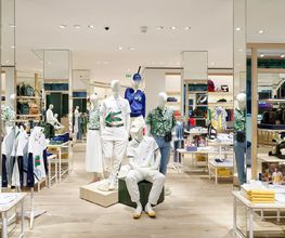 Boutique Lacoste Ternes - Vue intérieure