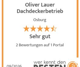 werkenntdenBESTEN.de Qualitätssiegel