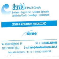 Ditta David Claudio Vendita Assistenza Caldaie logo
