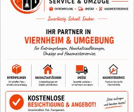 Werle Service & Umzüge – Ihr Partner für Umzüge, Entrümpelung und Hausmeisterservice in Viernheim und der Region