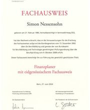 Simon Nessensohn Finanzexperte für Büezer und Büezerinne Bild 2